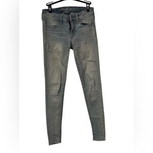 American Eagle Outfitters Light Blue Skinny Jeans